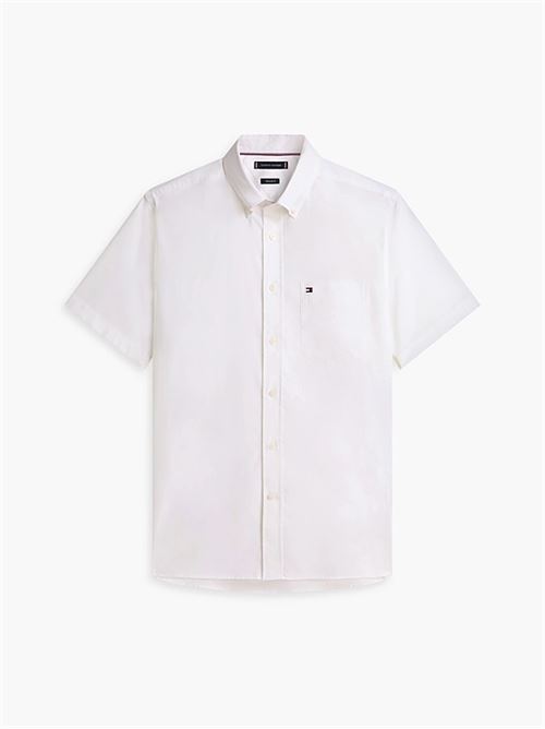 light oxford solid ss bd shirt TOMMY HILFIGER | MW0MW42285YBR